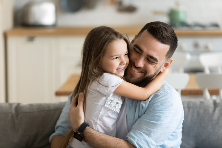 Père qui a obtenu la garde de ses enfants